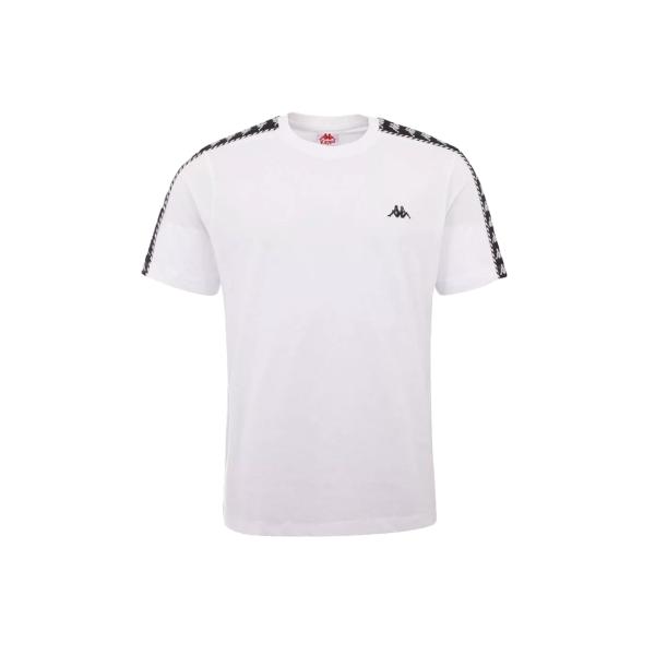 Kappa Ilyas Ανδρικό T-shirt Λευκό Μονόχρωμο 309001-11-0601