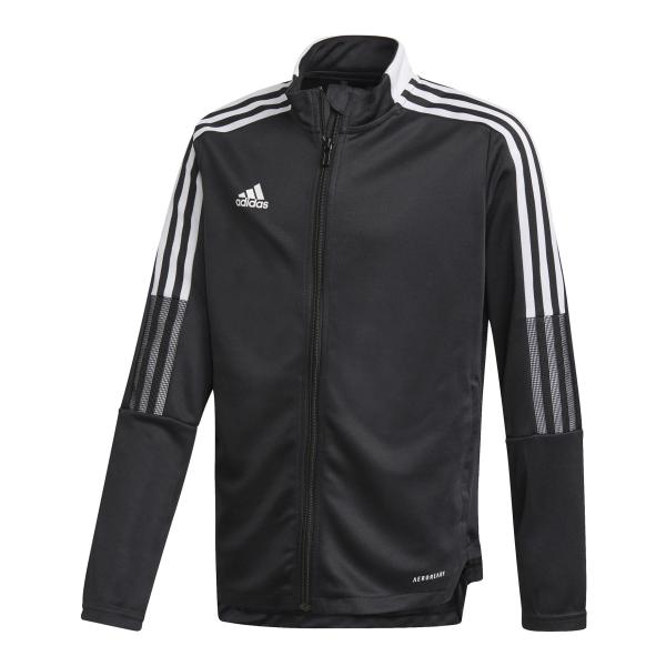 Adidas Αθλητική Παιδική Ζακέτα Μαύρη Tiro 21 GM7314